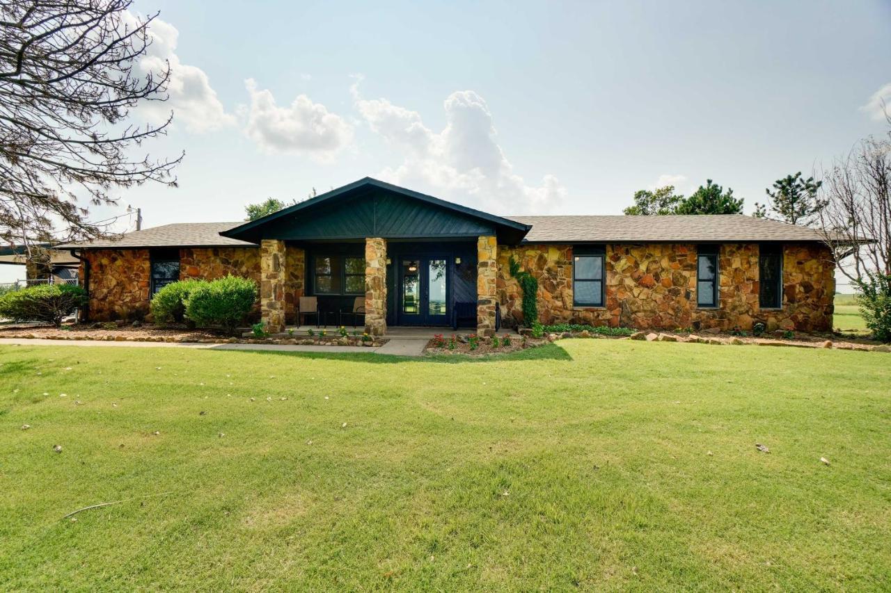 Spacious Country Home Near Ft Sill And Medicine Park Lawton Exterior foto